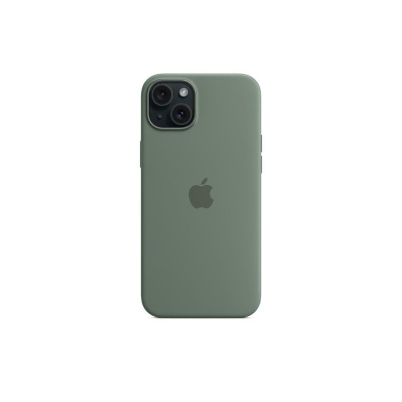 Apple iPhone 15 Plus için MagSafe özellikli Silikon Kılıf - Selvi ​​​​​​​Outlet