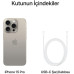 iPhone 15 Pro 256 GB Natürel Titanyum (Apple Türkiye Garantili)