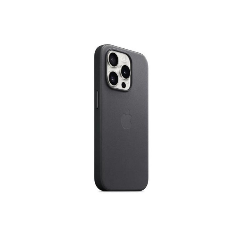 iPhone 15 Pro MagSafe Özellikli Mikro Dokuma Siyah Kılıf MT4H3ZM/A Teşhir