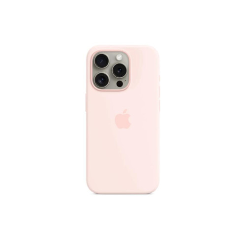 iPhone 15 Pro MagSafe Özellikli Silikon Uçuk Pembe Kılıf MT1F3ZM/A Outlet