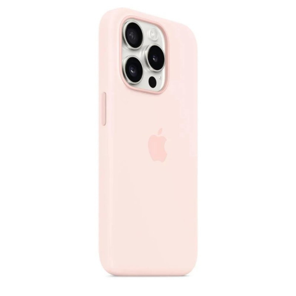 iPhone 15 Pro MagSafe Özellikli Silikon Uçuk Pembe Kılıf MT1F3ZM/A Outlet