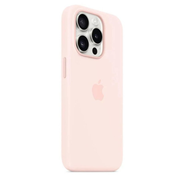 iPhone 15 Pro MagSafe Özellikli Silikon Uçuk Pembe Kılıf MT1F3ZM/A Outlet