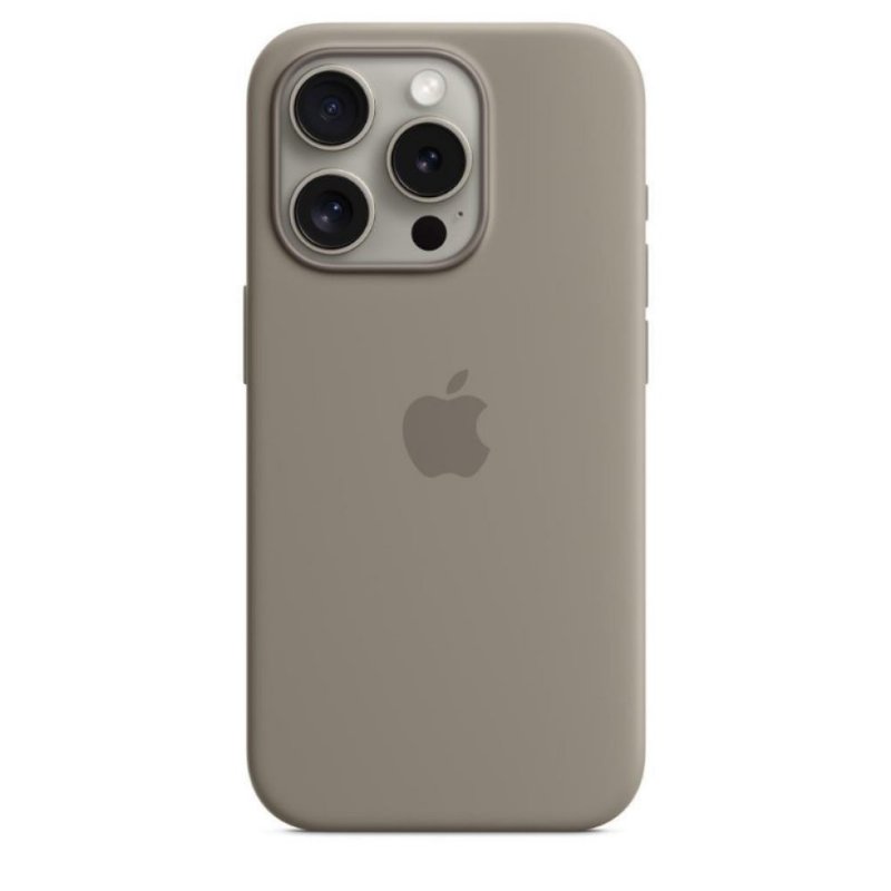 iPhone 15 Pro MagSafe Özellikli Silikon Kil Rengi Kılıf MT1E3ZM/A Teşhir