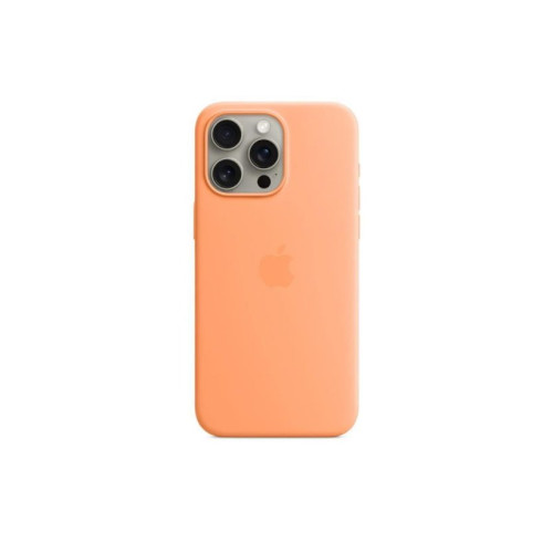 iPhone 15 Pro Max MagSafe Özellikli Silikon Turuncu Sorbe Kılıf MT1W3ZM/A
