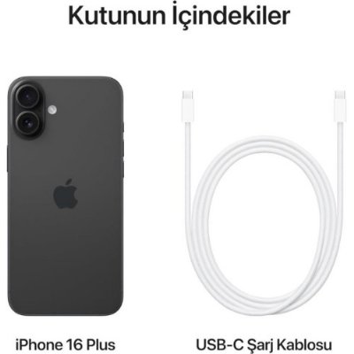 iPhone 16 Plus 512 GB Siyah