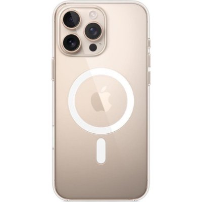 iPhone 16 Pro Max için MagSafe özellikli Şeffaf Kılıf Teşhir