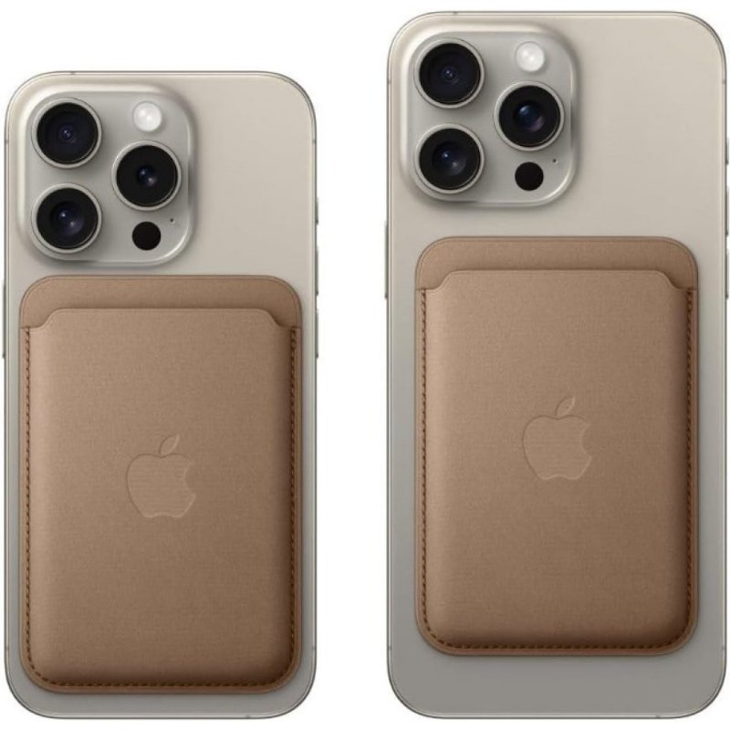Apple MT243ZM/A iPhone için MagSafe Özellikli Mikro Dokuma Vizon Grisi Kartlık Teşhir