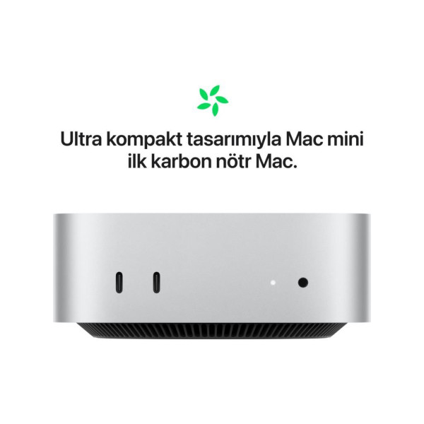 Mac Mini MU9E3TU/A Apple M4 16 GB 512 GB SSD Mini PC Outlet (Açıklamayı Okuyunuz)