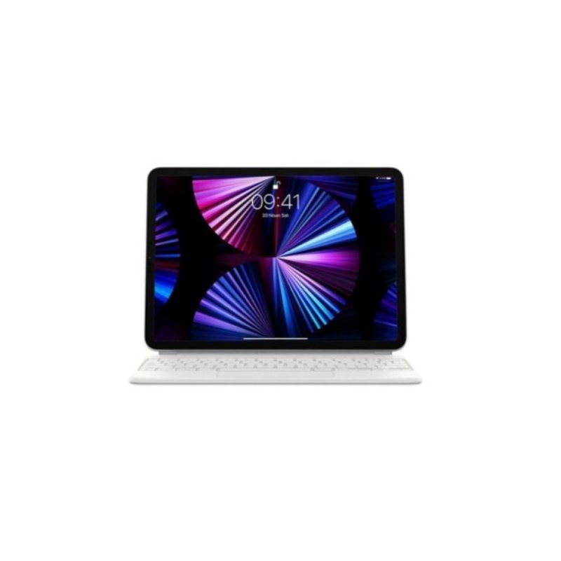 Apple iPad MJQJ3TQ/A Tablet Kılıfı 11 inç iPad Air (M2) için Magic Keyboard - Türkçe Q Klavye - Beyaz