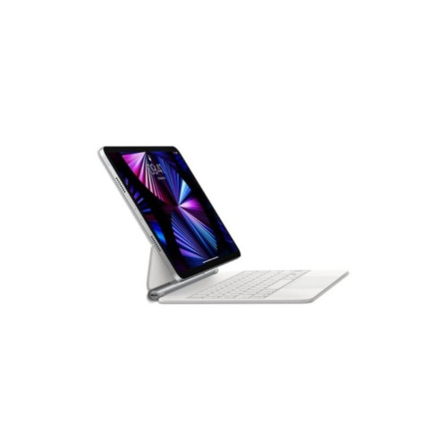 Apple iPad MJQJ3TQ/A Tablet Kılıfı 11 inç iPad Air (M2) için Magic Keyboard - Türkçe Q Klavye - Beyaz