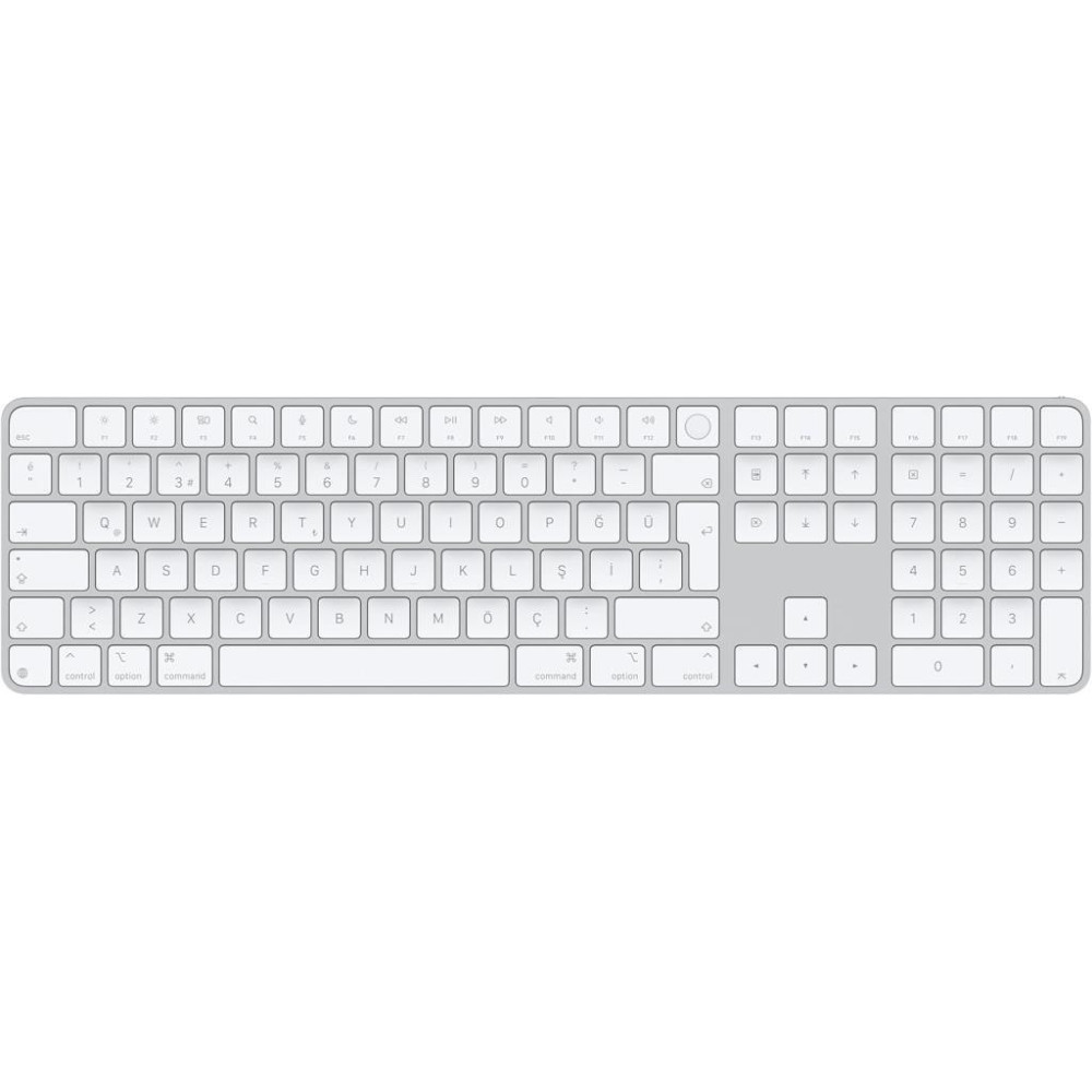 Apple Magic Keyboard Touch ID Sayısal Tuş Takımlı MXK73TQ/A Türkçe Q Kablosuz Klavye Outlet