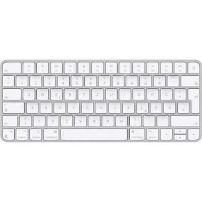 Apple Magic Keyboard: Bluetooth, şarj edilebilir. Mac, iPad ve iPhone ile çalışır; Almanca, Gümüş Rengi (USB-C)