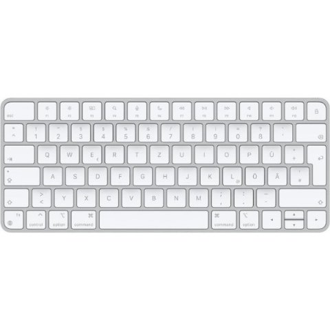 Apple Magic Keyboard: Bluetooth, şarj edilebilir. Mac, iPad ve iPhone ile çalışır; Almanca, Gümüş Rengi (USB-C)