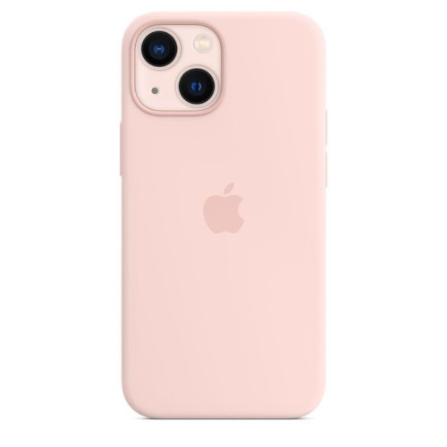 Apple iPhone 13 Mini MagSafe Özellikli Silikon Kılıf Puslu Pembe MM203ZM