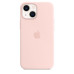 Apple iPhone 13 Mini MagSafe Özellikli Silikon Kılıf Puslu Pembe MM203ZM