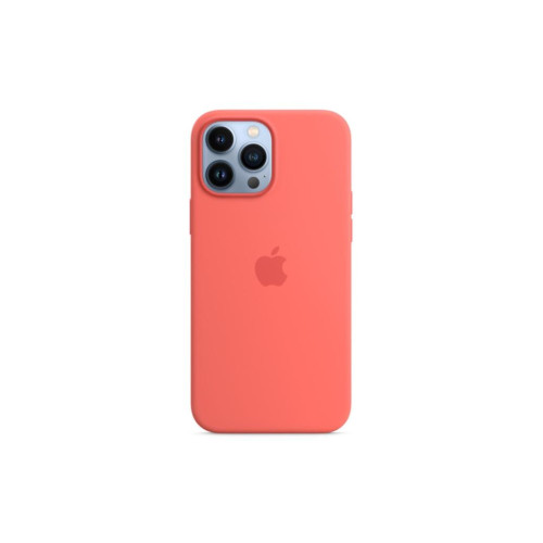 Apple MagSafe özellikli Silikon Kılıf (iPhone 13 Pro Max) - Pembe Pomelo Outlet