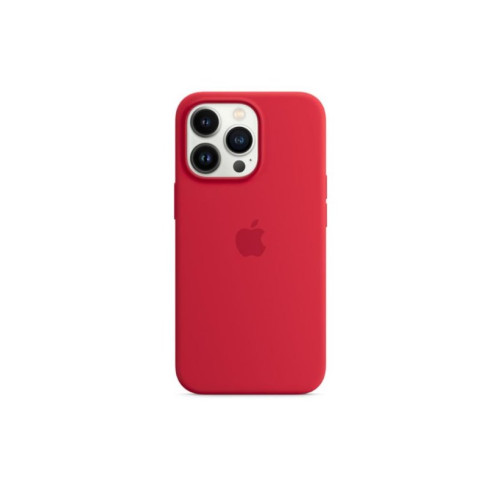 Apple MagSafe özellikli Silikon Kılıf (iPhone 13 Pro) - (PRODUCT) RED