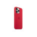 Apple MagSafe özellikli Silikon Kılıf (iPhone 13 Pro) - (PRODUCT) RED