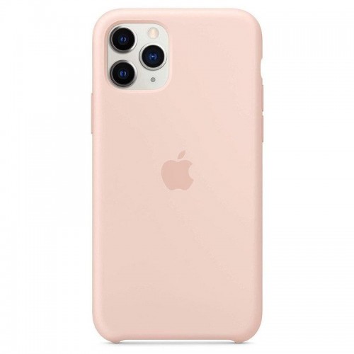 Apple iPhone 11 Pro Silikon Telefon Kılıfı, Pink Sand- Outlet