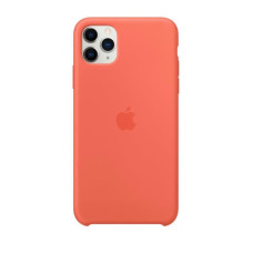Apple iPhone 11 Pro Max Silikon Kılıf Mandalina Turuncu - MX022ZM/A Outlet