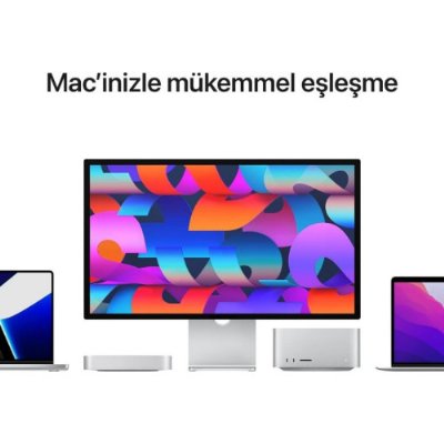 Apple Studio Display Standart Cam MK0U3TU/A 27" 5K Monitör