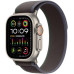 Apple 49 mm Mavi/Siyah Trail Loop - M/L - MT623ZM/A Outlet