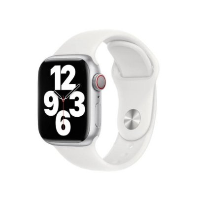 Apple Watch 41mm Beyaz Spor Kordon MP6V3ZM/A