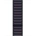 Apple Watch 41 mm Mürekkep Moru Baklalı Model Deri Kayış - S/M