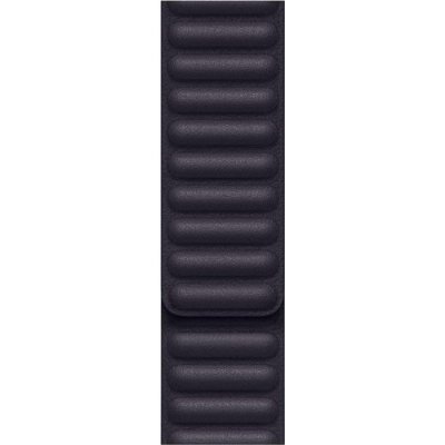 Apple Watch 45 mm Gece Yarısı Baklalı Model Deri Kayış - M/L