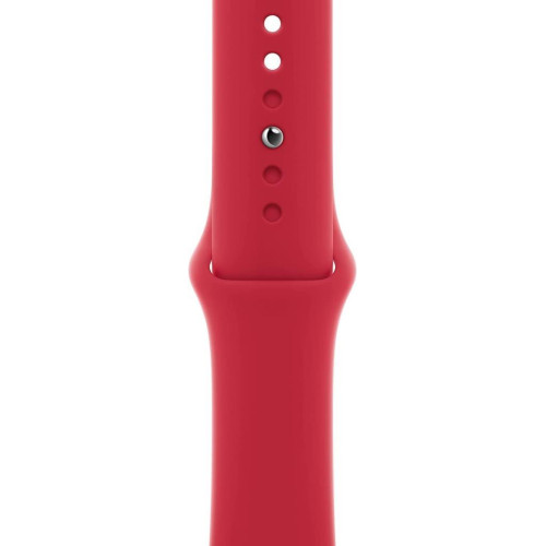 46 mm Koyu Kırmızı Spor Kordon - M/L Teşhir