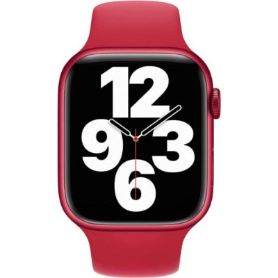 46 mm Koyu Kırmızı Spor Kordon - M/L Teşhir