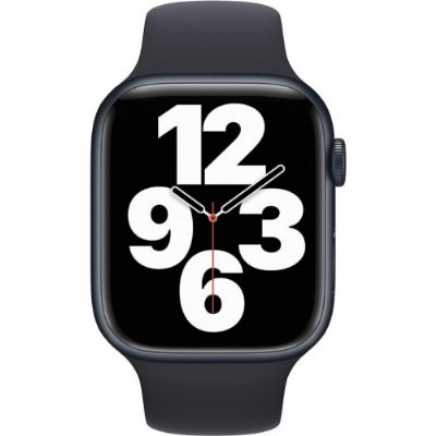 Apple Watch (45 mm) Spor Kordon, Siyah - Normal Boy Outlet