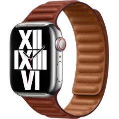 Apple Watch 41 mm Toprak Kırmızısı Baklalı Mo...