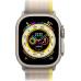 Apple Watch 49mm Trail Kordon Sarı-Bej M/L MQEH3ZM/A Outlet