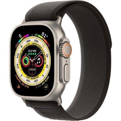 Apple Watch 49Mm Siyah/Gri Trail Loop - S/M