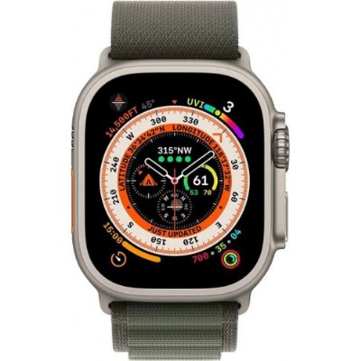 Apple Watch 49 mm Yeşil Alpine Loop - Büyük Boy