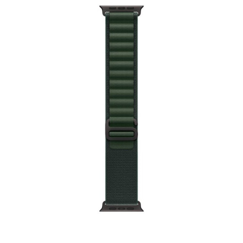 Apple Watch 49 mm Koyu Yeşil Alpine Loop - Orta Boy Outlet