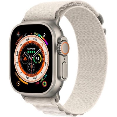 Apple Watch 49 mm Yıldız Işığı Alpine Loop - Küçük Boy - Teşhir
