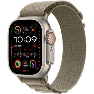 Apple Watch 49 mm Yıldız Işığı Alpine Loop - Orta Boy - Teşhir