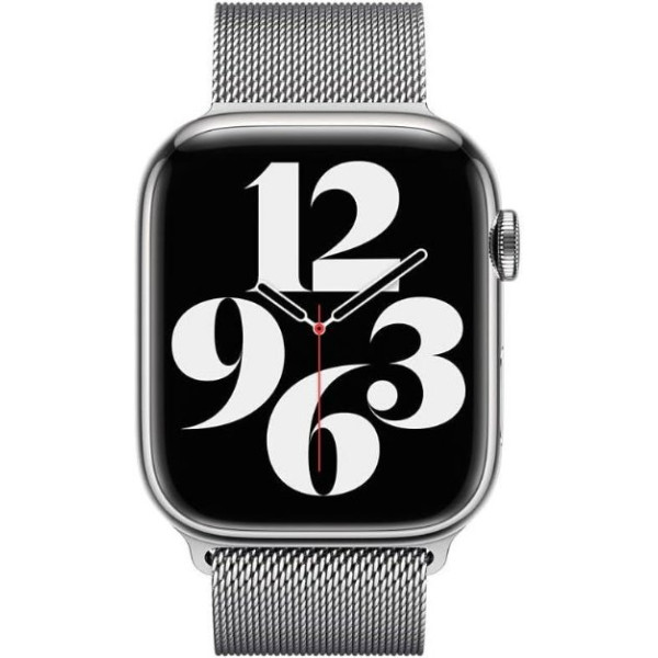Apple Watch Band - Milano Loop - 45 mm - Gümüş Rengi - Outlet Ürün
