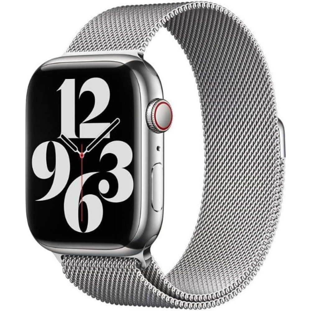 Apple Watch Band - Milano Loop - 45 mm - Gümüş Rengi - Outlet Ürün