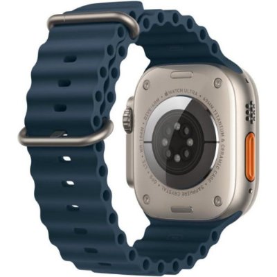 Apple Watch Band - Ocean Band Extension - 49 mm - Mavi - Standart - Teşhir