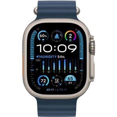 Apple Watch Band - Ocean Band Extension - 49 mm - Mavi - Standart - Teşhir