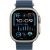 Apple Watch Band - Ocean Band Extension - 49 mm - Mavi - Standart - Teşhir