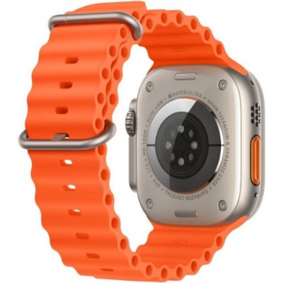 Apple Watch Band - Ocean Band Extension - 49 mm - Turuncu - Standart - Teşhir