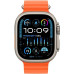 Apple Watch Band - Ocean Band Extension - 49 mm - Turuncu - Standart - Teşhir