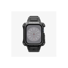 Spigen Apple Watch (45mm) Kılıf, Spigen Tough Armor Pro Metal Black Outlet