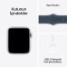 Apple Watch SE 2 2023 GPS 40mm Gümüş Rengi Alüminyum Kasa ve Kot Rengi Spor Kordon Akıllı Saat - Teşhir