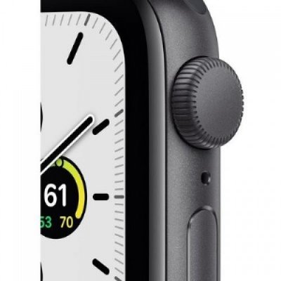 Apple Watch SE GPS 40mm Uzay Grisi Alüminyum Kasa ve Spor Kordon Akıllı Saat