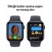 Apple Watch SE 2 2023 GPS 40mm Gece Yarısı Alüminyum Kasa ve Spor Kordon Akıllı Saat(İthalatçı Garantili)